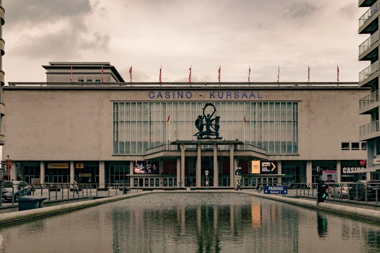 Ruime 2 Pers Studio Bij Casino Oostende: Geniet Van Zee, Kunst, En Relax Apartment Luaran gambar